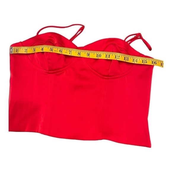 Jason Wu Satin Bustier and Buttons Down Blouse Top Set.Size M - Picture 15 of 16